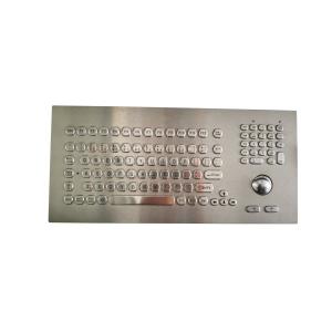 Buy cheap Waterproof CNC Industrial Split Keyboard With Trackball / Ruggedized Touchpad from wholesalers