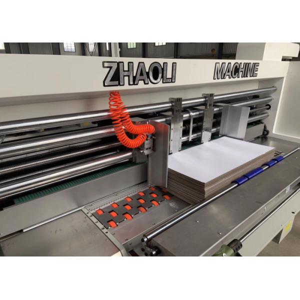 282 Diameter 2400 X 900 Model Automatic Vacuum Feeder Corrugated Board Slotting Creasing Machine