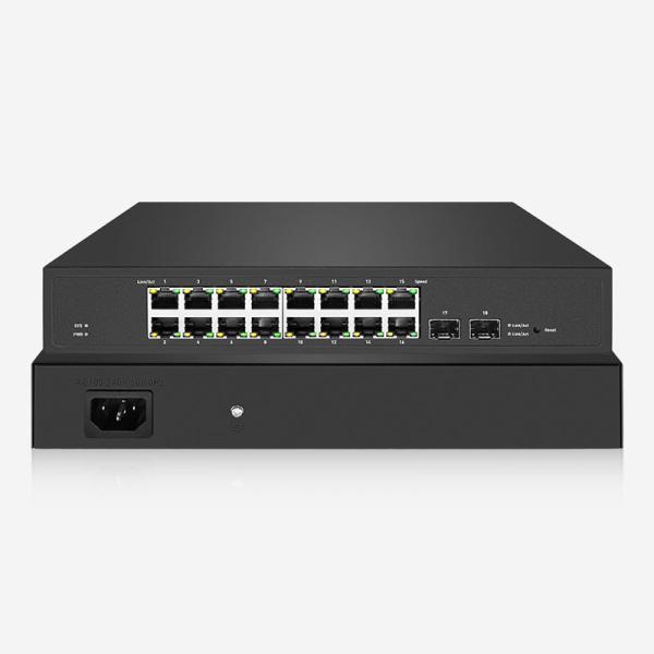 16-Port Gigabit Easy Smart Switch With 9K Jumbo Frame 8K MAC Address Table And