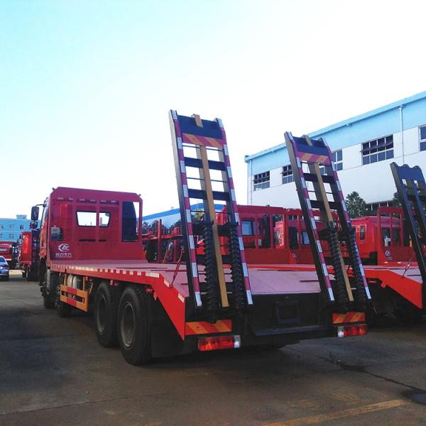 CA3310P1K2L3T4BE5A80 FAW 8x4 Flatbed Special Purpose Truck With Euro 3 Emission Standard