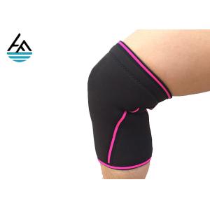 Waterproof Custom Neoprene Knee Sleeve With Protective Belt Digital Printing