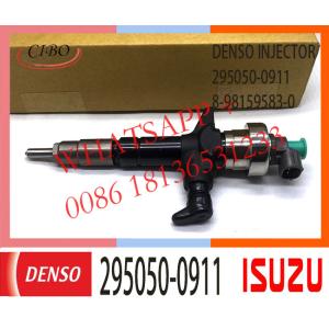 Genuine Common Rail Fuel Injector 295050-0910 295050-0911 For ISUZU 4JK1