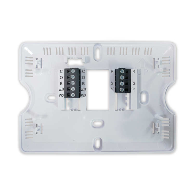 Riseem 2H/1C Heat Pump 7 Day Programmable Thermostat with ON Fan Mode and 2*AA