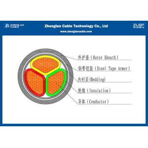 Nominal Section：3x1.5~3x400mm² LV Armored 3C Cable With XLPE Insulated Power
