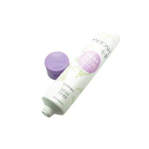 75 Ml White Plastic Empty Cosmetic Tubes For Hand Cream With Offset Printing