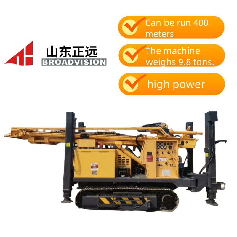 A Crawler-type Water Well Drilling Machine With Wide Environmental Adaptability