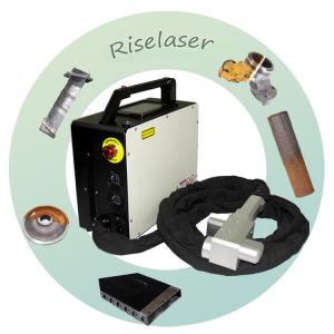 Wholesale Portable Mini Backpack Laser Cleaning Rust Removal With Pulsed Fiber Laser 100w 50w from china suppliers