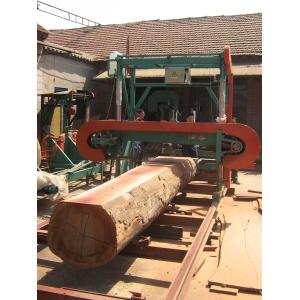 MJ1000 Diesel Engine Portable Sawmill Horizontal Band Resaw Portable Power Saw