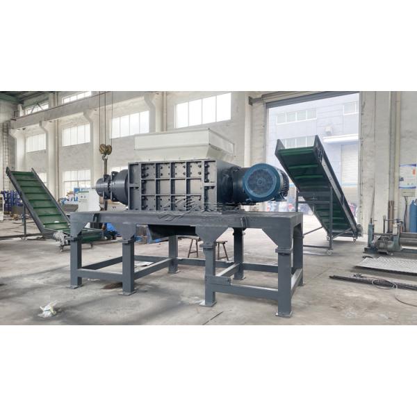 Double Shafts Plastic Shredder Machine High Torque