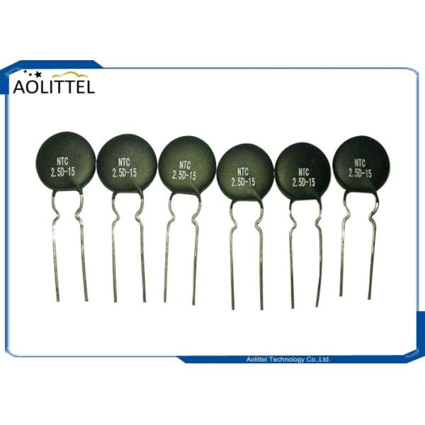 Disc NTC Thermistor 2.5D-15 2.5 Ohm 15mm 7A Negative Temperature Coefficient