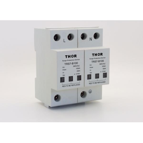 High Standard Lightning Proof Surge Protector , 100KA Industrial Power Surge