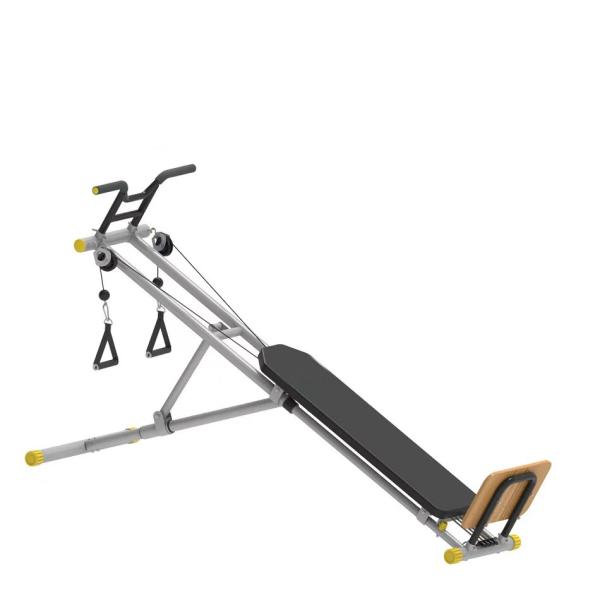 Skateboard Swimming Posture Trainer With Adjustable Resistance Pull Up Device