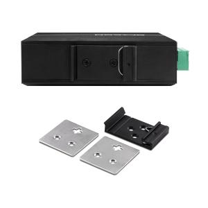 Industrial 6-Port Unmanaged Ethernet Switch 100M/1000M Auto-Sensing SFP Fiber