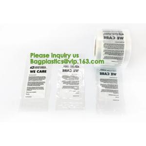 1.5 mil Pre-Opened Plastic Bags for Auto Bagging Machines,Clear Pre-Opened Poly