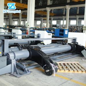 Wholesale 1400mm Corrugated Carton Box Making Machine , Hydraulic Mill Roll Stand from china suppliers