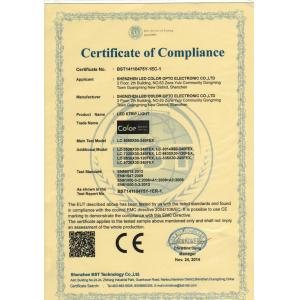 Shenzhen LED Color CO.,LTD. Certifications