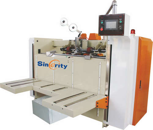 Semi-Automatic Stapler Carton Making Machine With Single / Double Stitching