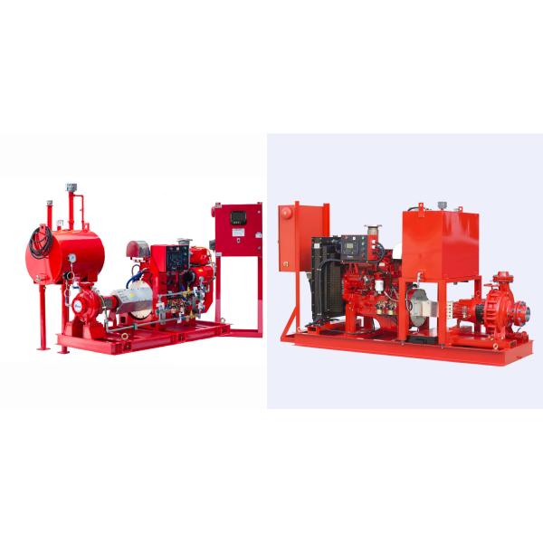 Diesel Engine End Suction Fire Pump With Eaton Cotroller UL FM EN12845 CCCF Standards