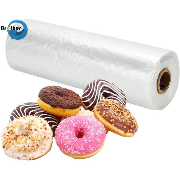 Printed Clear Virgin Material Plastic Food Grade Plastic LDPE Bread Packaging