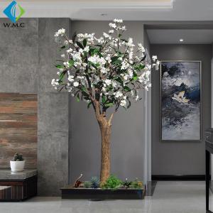 Buy cheap Modern Design Artificial Flower Tree , Artificial Frangipani Tree 2m Height from wholesalers