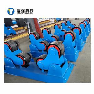 60T Welding Rotator Machine 120mm 4800mm Rubber Polyurethane Rollers
