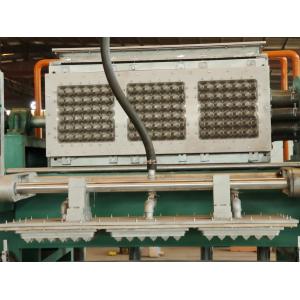 700-5000pcs Per Hour Paper Egg Tray Forming Machine With Brick Conveyor Belt