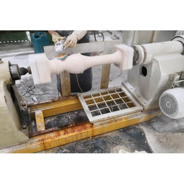 Baluster Solid Column Handrail Balustrade Pillar Polish Machine