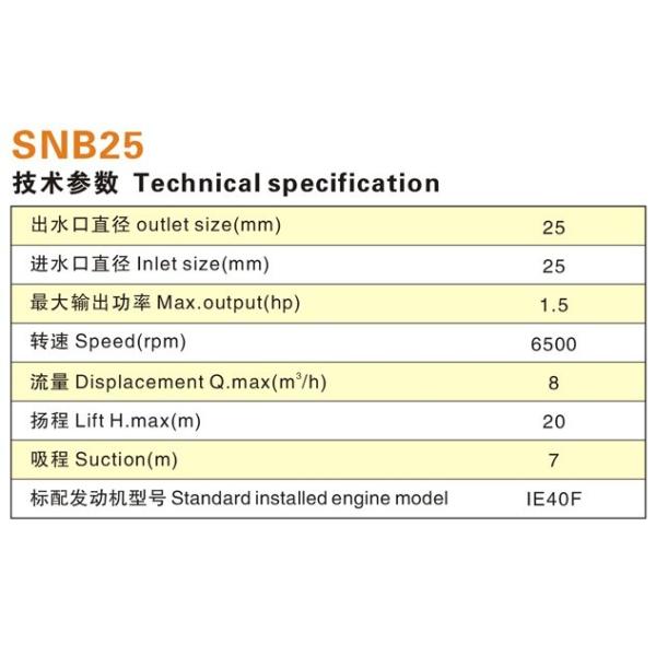 Gasoline Pump body SNB25