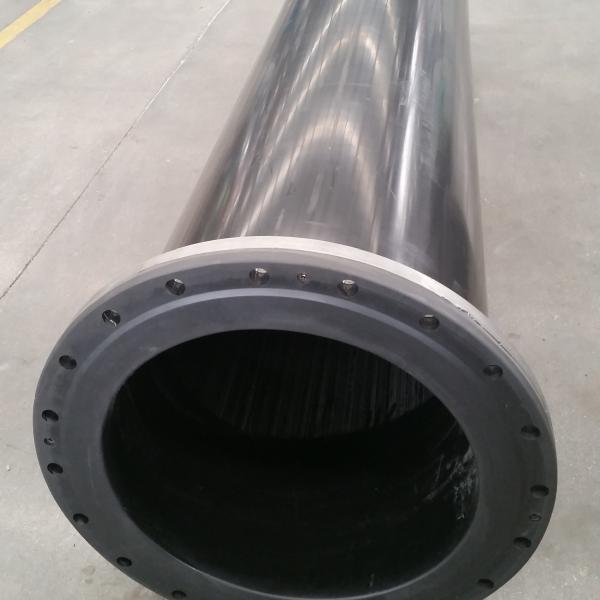 Wear Resistant Steel Flange Uhmwpe Dredging Pipe Flanged Uhmwpe Pipe With