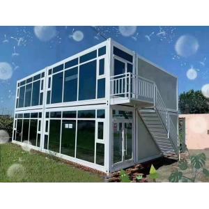 Prefabricated modular portable ready made 20ft 40ft tiny flat pack container van