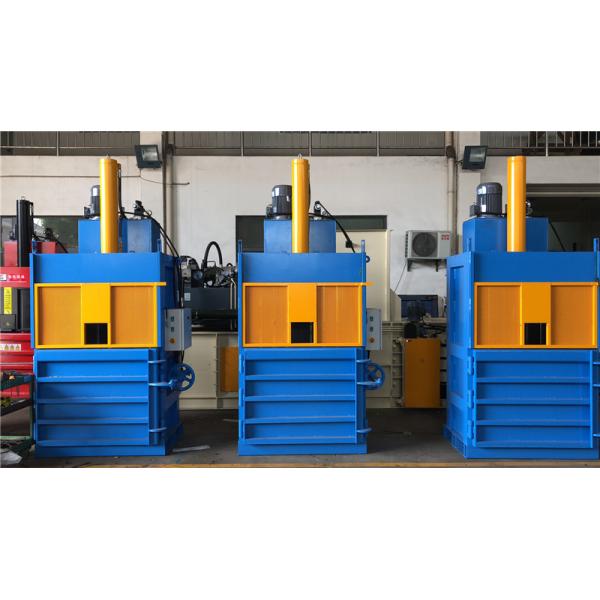 plastic waste flakes hydraulic compress/compactor baler