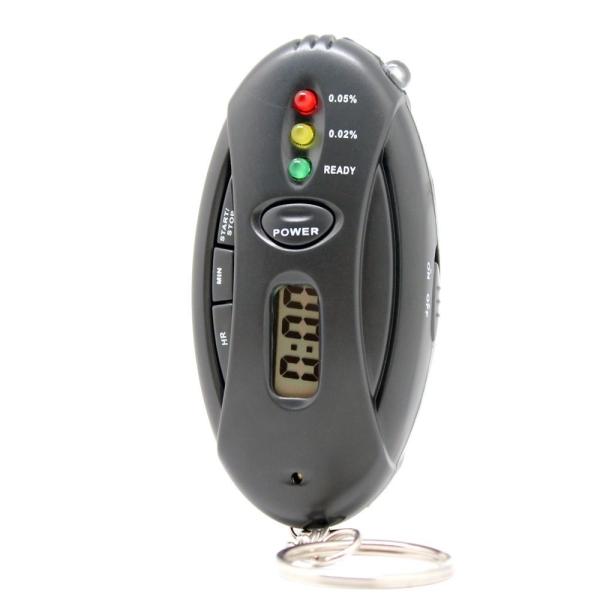 Quality Quick Response Resume LED Accurate Alcohol Breath Tester With Timer for sale