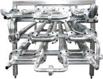 High Efficiency UHT Milk Processing Machine , Coiled Tube Juice Pasteurizer