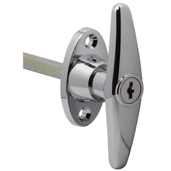 Zinc alloy T handle lock the front door electric cabinet T handle lock with long