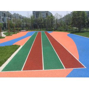 Customized EPDM Rubber PU Running Track With Excellent Shock Absorption And UV