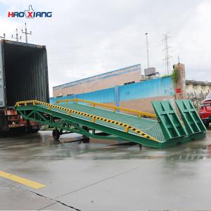 15 Tons Mobile Dock Ramp Warehouse Portable Truck Loading Ramp