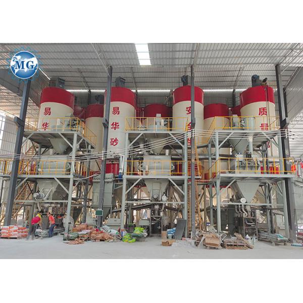 Quality Full Automatic 10-15T/H Dry Mixing Mortar Machine Plant For Tile Adhesive Making for sale