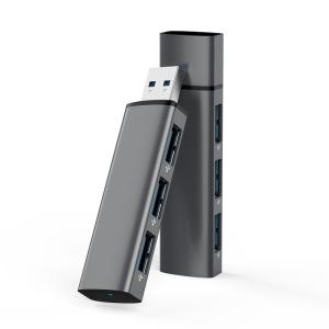 Wholesale USB C 3.2 Gen 2 10Gbps Portable Metal Hub Expands Three USB A from china suppliers