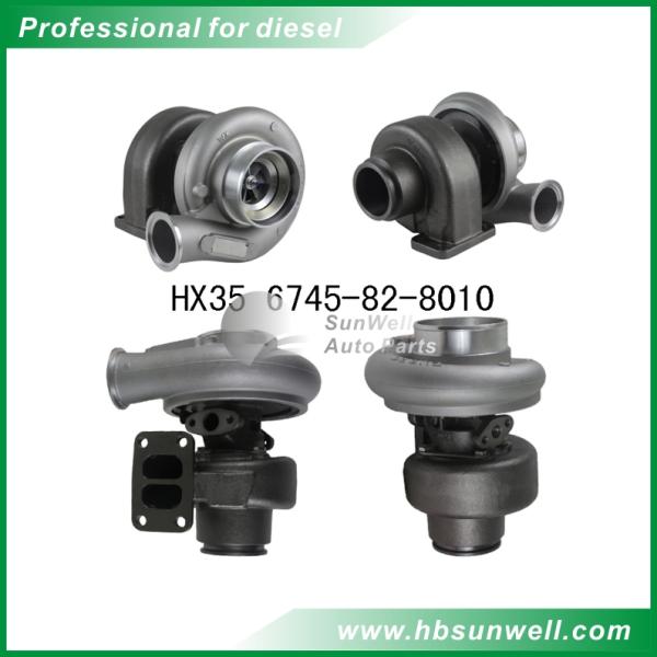 Komatsu HX35 6745-82-8010 Turbocharger Cummins QSB 4955159 Turbo for Holset branded supercharger