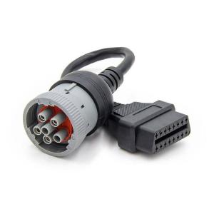 China 6 Pin Automotive Wire Harness Assembly Female Extension Cable on sale