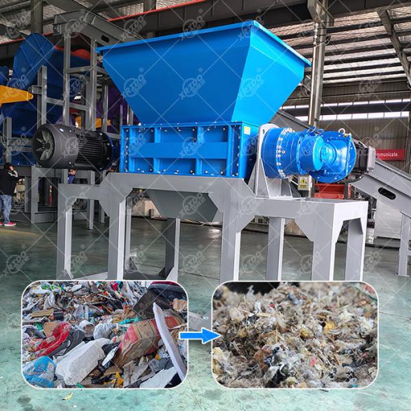 Xrido MRF Shredder Machine for Solid Waste Recycling 300-22000 Kg/hour