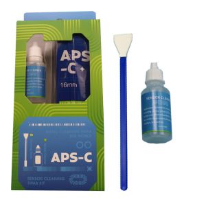 China 2 in 1 Portable 16mm Microfiber Sensor Swab Cleaning Kit Camera Cleaner DSLR Camera Cleaning Kit with Liquid on sale