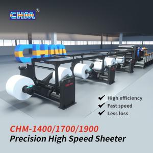 China AC Servo-driven High Speed Paper Roll Sheeter with 22kw 27kw Power and 1400mm Cutting Width on sale