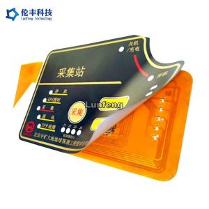 China Polyester Custom Membrane Switch Pad For Detecting Instrument on sale