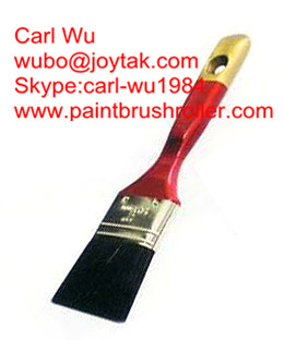 Natural pure bristle Chinese bristle synthetic mix paint brush wood handle