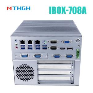 I3 6100T Quad Core Fanless Industrial Mini PC With 12V DC Power Supply And 64G