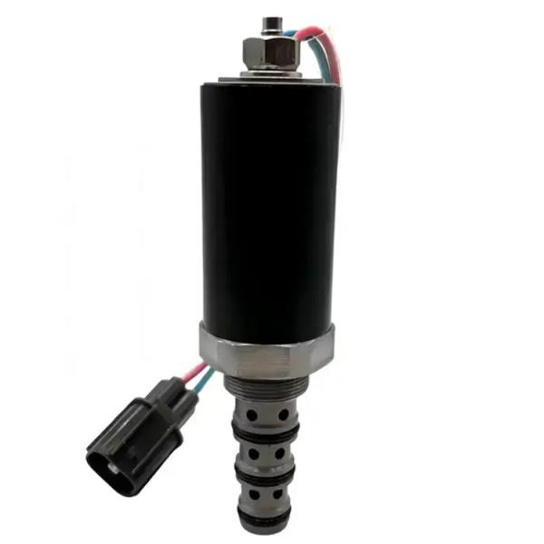 YN35V00005F2 Excavator Hydraulic Solenoid Valve For KOBELCO SK200-2 SK200-5 KWE5K-20 G24Y12A