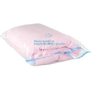 Tote Stand Up Pouch Storage Pocket Compression Bedding Embossed Design