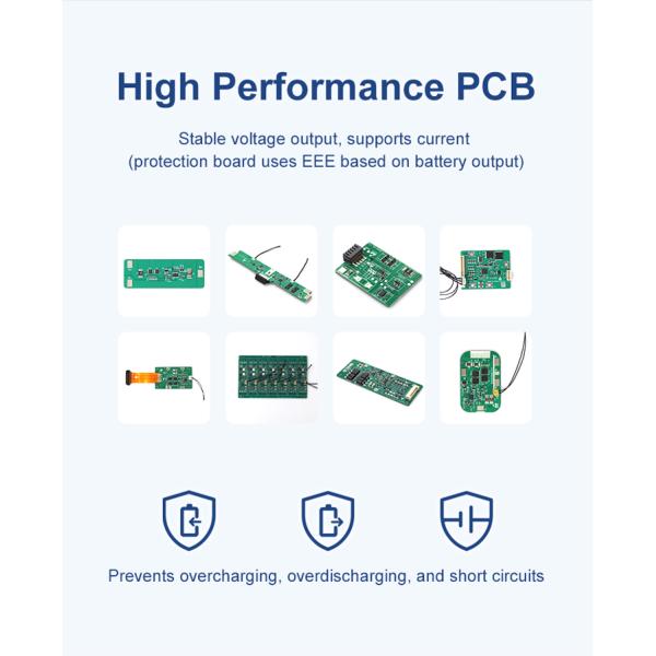 Customized Lithium Ion Polymer Battery Pack 502648P 3.7V 600mAh 2.22Wh For Electronic Products