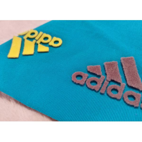 Eco - Friendly Custom Clothing Patches Soft TPU 3D Screen Printing High
